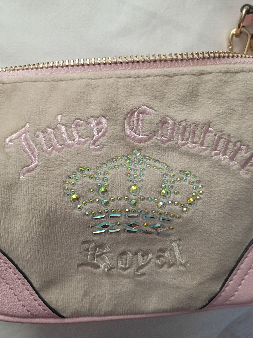 Juicy Couture Pink and Tan Mini Bag - Picture 2 of 9